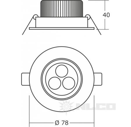 Светильник NLCO DRG8-44